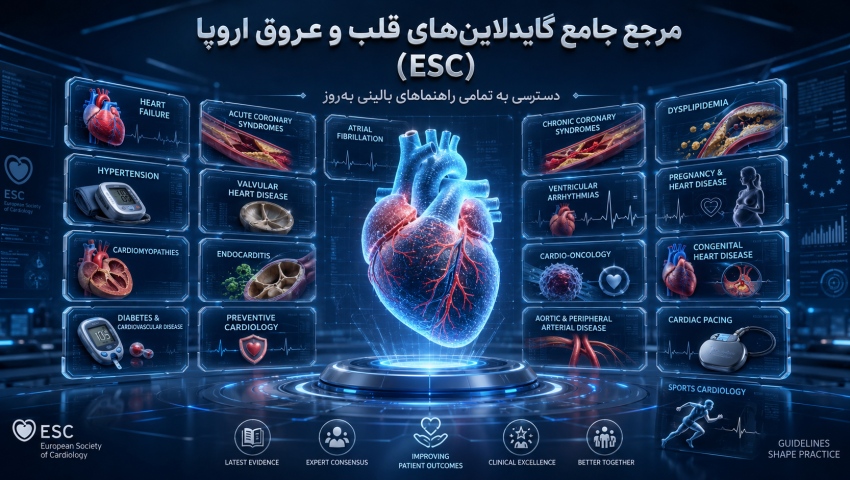 گایدلاین بیماری‌های قلبی عروقی اروپا