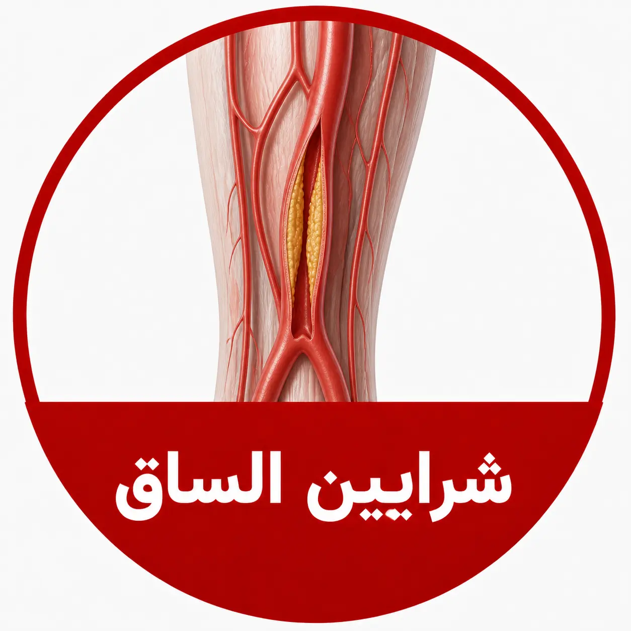 شرايين الساق